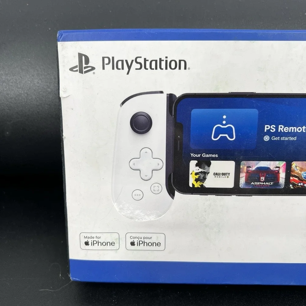 PlayStation Back Bone White New‎ Open Box